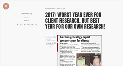 Desktop Screenshot of germangenealogist.com