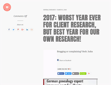 Tablet Screenshot of germangenealogist.com